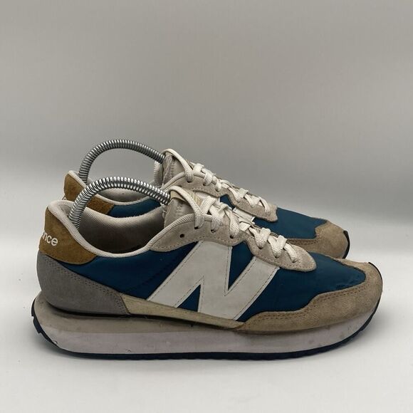 New Balance Other - Mens Size 8 New Balance 237 Beige Dark Moonstone Athletic Shoes Sneakers MS237VF